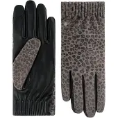Roeckl Vingerhandschoenen 'SERENGETI TOUCH' grijs / lichtgrijs / zwart