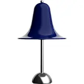 Verpan Tafellampe , Pantop, Blauw, Woonkamer, Metaal, Designer