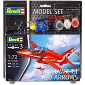 Revell 1:72 Revell 64921 BAe Hawk T Red Arrows Model.d Arrows - Model Set Plastic Modelbouwpakket