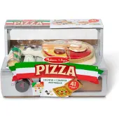 Melissa & Doug – Houten pizzawinkel speelset – 41-delig