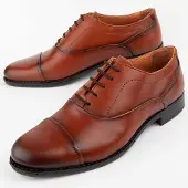 Purapiel Oxford Schoen Dario2 Bruin