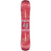 Nidecker - Snowboards - Sensor 2026 voor Heren van Hout - Maat 153 cm - Rood