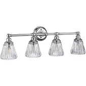 Quintiesse LED Badkamerarmatuur Keynes | 3W 3000K 300Lm 830 | IP44 | Dimbaar | Polished Chrome