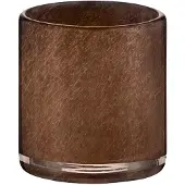 Blomus Saga Windlicht Espresso Medium | Bruin