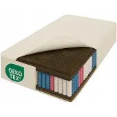 Strefa Spania Matras NEGRO 140x200 Pocketvering Hard Kokos H3/H4