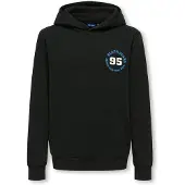 Only & Sons Junior Sweatshirt 'OSJDANIEL' blauw / zwart / wit
