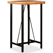 vidaXL Bartafel 60x60x107 cm massief acaciahout