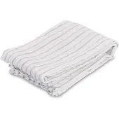 Lulujo swaddle 100% katoen 120x120 cm - Grey Messy Stripe
