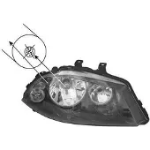 VAN WEZEL 4917966V Koplamp