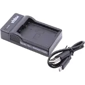 VHBW Acculader compatibel met Panasonic DMW-BLD10 accu