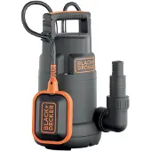 Black & Decker BLACK+DECKER BXUP250PCE dompelpomp voor helder water, met vlotterschakelaar