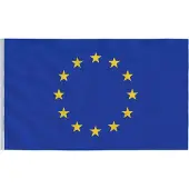 vidaXL Vlag Europa 90x150 cm