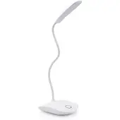 INF LED tafellamp draaibaar, dimbaar, op batterijen Wit