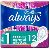 Always Maandverband Platinum Normal 12 Stuks