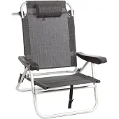 Brunner - Siren - Campingstoel 64 x 63 x 28/82 cm, grijs