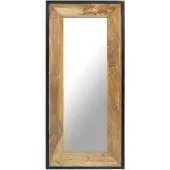 vidaXL Spiegel 110x50 cm massief mangohout