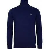 U.S. POLO ASSN. Trui donkerblauw / wit
