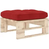 vidaXL Tuinhocker pallet geïmpregneerd grenenhout