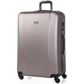 Itaca ITACAunisex. 71170-03 Grote Reiskoffer XL 4 Wielen 75cm grijs (OSFA), Casual, ABS/polycarbonaat