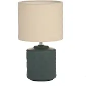 Pauleen Tafellamp Glowing Midnight, groen, Woon-/ Eetkamer, Keramiek, Jong wonen, Tafellamp