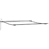 vidaXL Zonnescherm Frame Antraciet 500 × 350 cm Aluminium