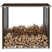 vidaXL Dressoir 120x35x80 cm massief grenenhout grijs