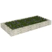 vidaXL Wandschappen kubus 68x15x68 cm bewerkt hout wit