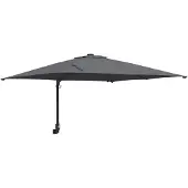 vidaXL Tuinparasol Antraciet 248,5 x 247,5 x 160 cm Polyester en Staal