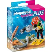 Playmobil Diepzeeduiker met schat / Plongeur avec appareil photo