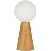 Pauleen Tafellamp Woody Soul, hout licht, Woon-/ Eetkamer, Hout, Jong wonen, Tafellamp