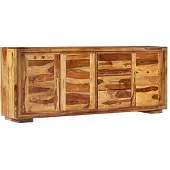 vidaXL Schoenenrek 3-laags 70x27,5x45 cm bamboe