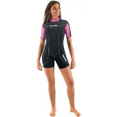 Seac Sub Sense 2.5 Mm Dames Shorty Met Korte Mouwen