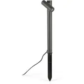 Faro Spy LED grondspies lamp, donkergrijs, aluminium, hoogte 68,5 cm, alu / grijs / zink, Aluminium, Modern