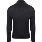 Suitable Suitabe Cotrui Rib Merino Navy | Donkerblauw | Maat L