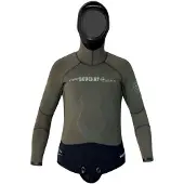 BEUCHAT Espadon Prestige 5 Mm Spearfishing Jacket Grijs XS Man