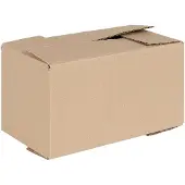 vidaXL Vouwdoos met opslag 50 st Naturel 24 x 13 x 13 cm Karton