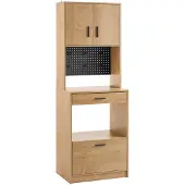 SoBuy Buffet Cuisine Chêne Vintage 60x170x40cm