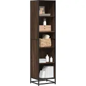 vidaXL Boekenkast 40x35x170,5 cm bewerkt hout bruin eikenkleur