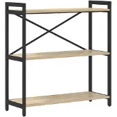 vidaXL Boekenplank 80 x 30 x 85 cm Bewerkt hout Sonoma Eik