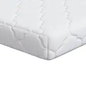 vidaXL Matras Wit 60 x 120 cm Jacquard stof