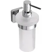 Bemeta Insia zeepdispenser 230ml, matglas, chroom