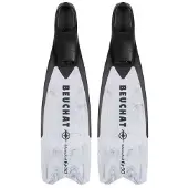 BEUCHAT Mundial One-50 Soft Flex Freediving Fins Grijs EU 41-42