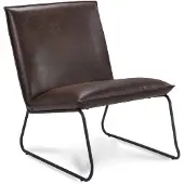 WGXL Collection Fauteuil Chefman 1-zits - Rawhide Stof - Bruin -