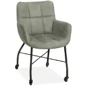 MX Sofa Eetkamerstoel Maud - Microvezel - Grey - MxSofa