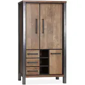 Maxfurn Broodkast Kinga - Lamulux - Old teak -