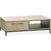 Maxfurn Salontafel Bridge - Lamulux - Fresh oak -
