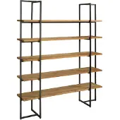 Tower Living Vakkenkast Felino - Recycled Teak - Metaal -
