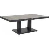 Qopps Tuintafel Camos - Hoogte verstelbaar - Aluminium - Rechthoek -