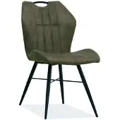 MX Sofa Eetkamerstoel Scala - Microvezel - Mossgroen - MxSofa