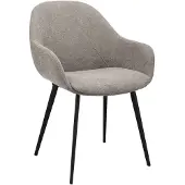 WGXL Collection Eetkamerstoel Vico - Stof Bloq - Wood -